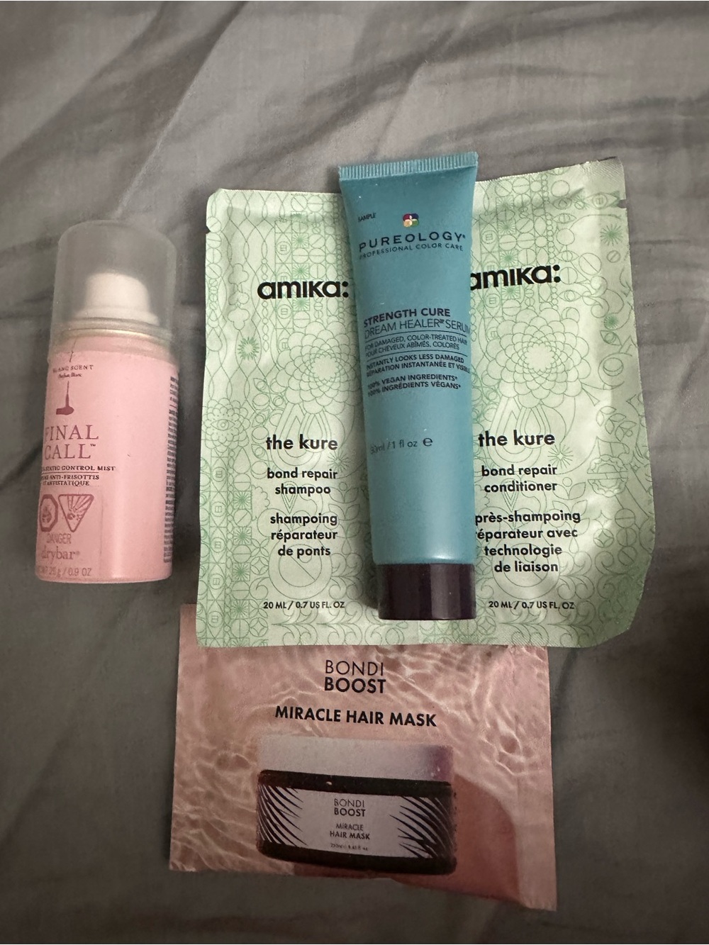Pureology dream healer serum Anika the kure dry bar final call Bondi hair mask